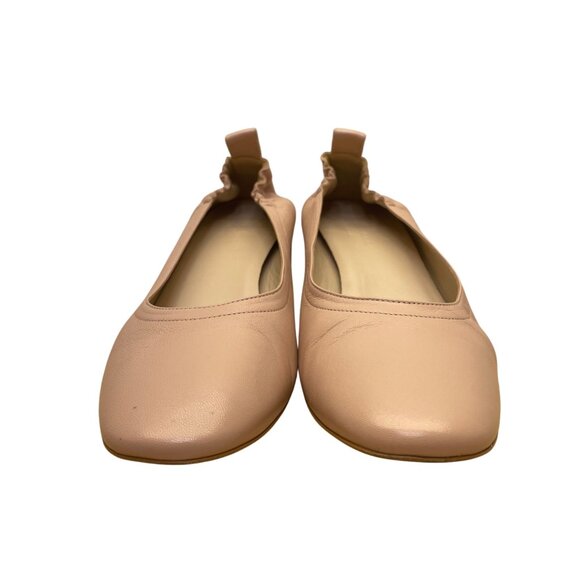 Everlane Women’s Pink Leather Square-Toe Block Heel Pumps Size 8.5 - Picture 2 of 8